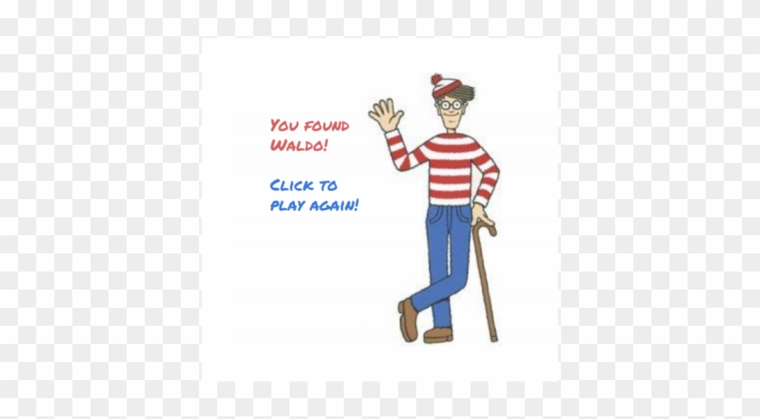 Waldo Click Pae - Wheres Wally Character Png Clipart #185420