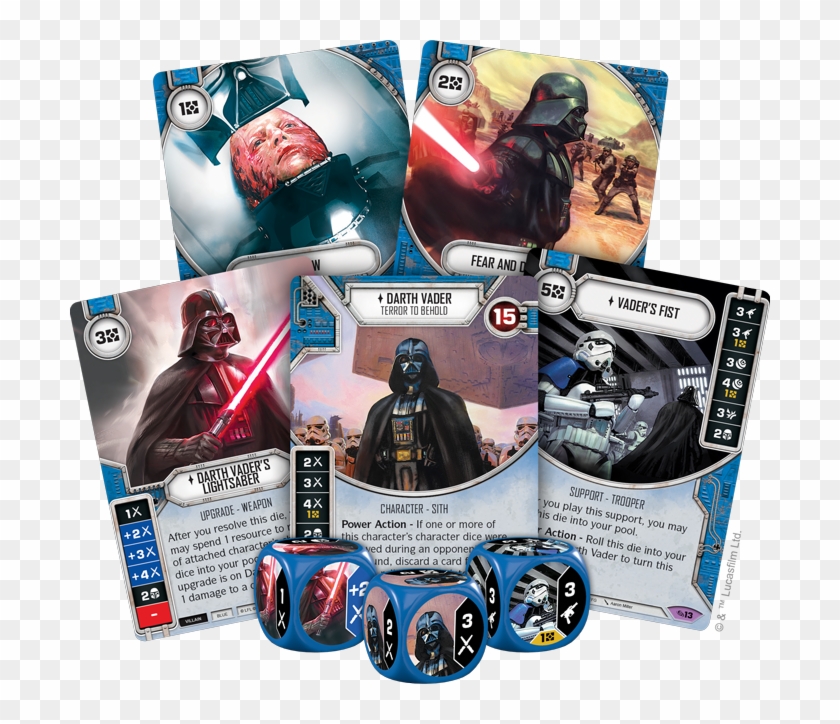 A New Terror Comes To Star Wars - Vader's Fist Star Wars Destiny Clipart #185473
