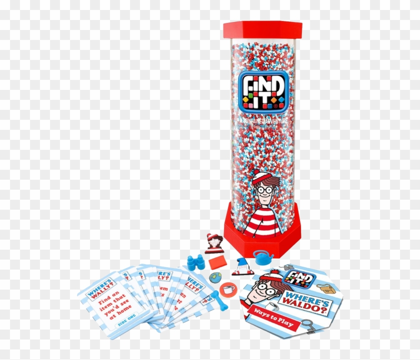 Find It - Where's Waldo - Where's Wally Find It Game Clipart