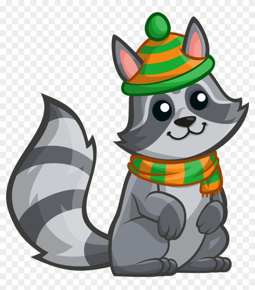 Rocket Raccoon Clipart Cartoon - Transparent Raccoon Clipart - Png Download #185809