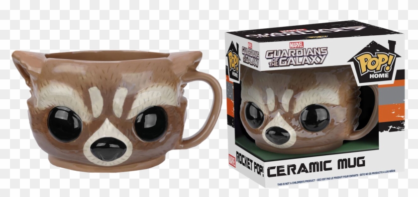 Guardians - Guardians Of The Galaxy Rocket Mug Clipart #185829