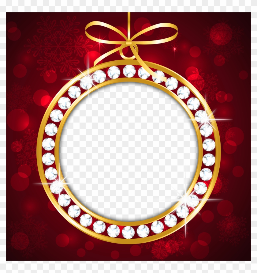 Red And Gold Picture Frame Clipart #185970
