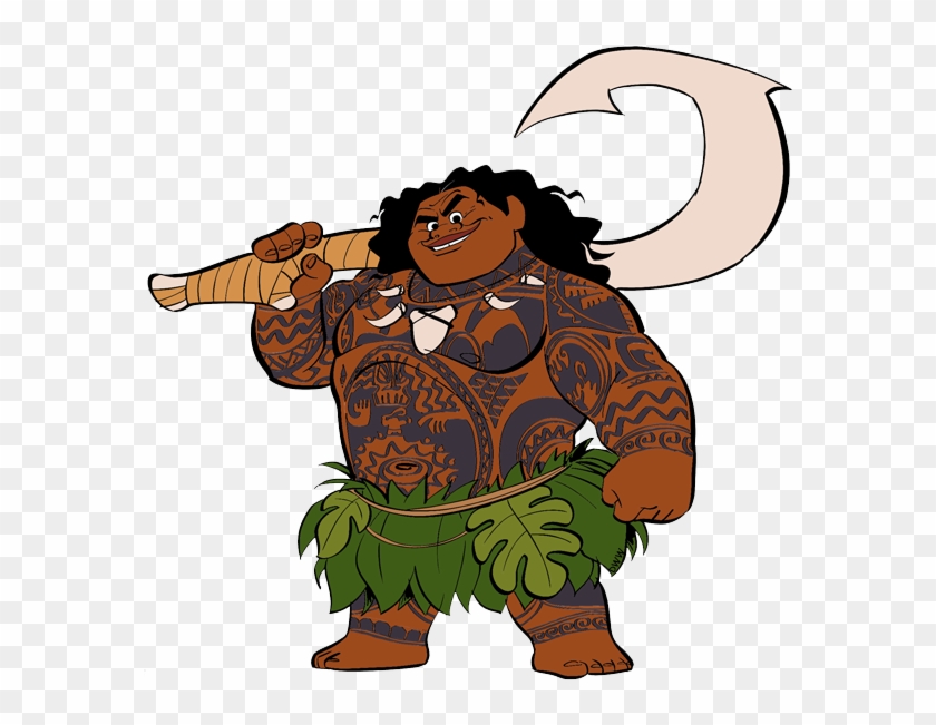 Maui Png Maui From Moana Clipart Transparent Png Pikpng