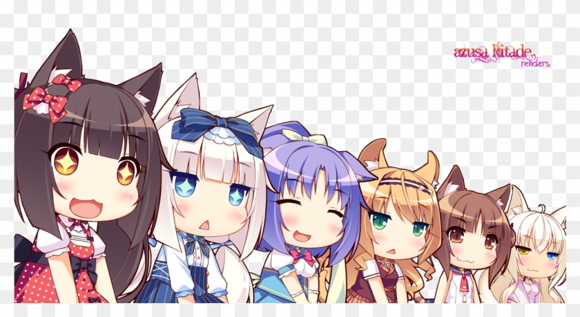 [png Wallpaper] Sayori - Cinnamon Challenge Nekopara Clipart