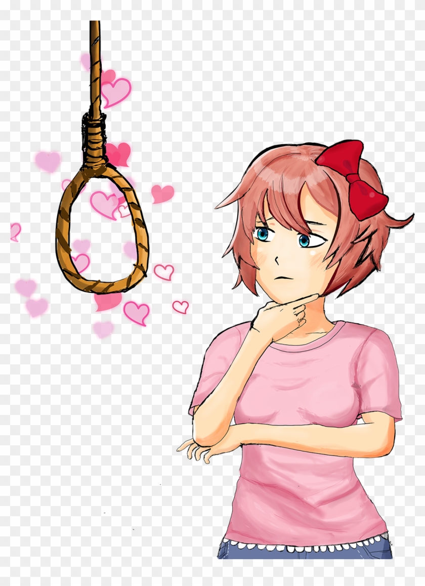 View Samegoogleiqdbsaucenao Sayori , - Cartoon Clipart