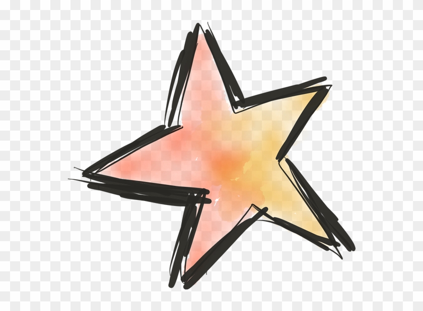 Star Doodle Png Clipart #186306