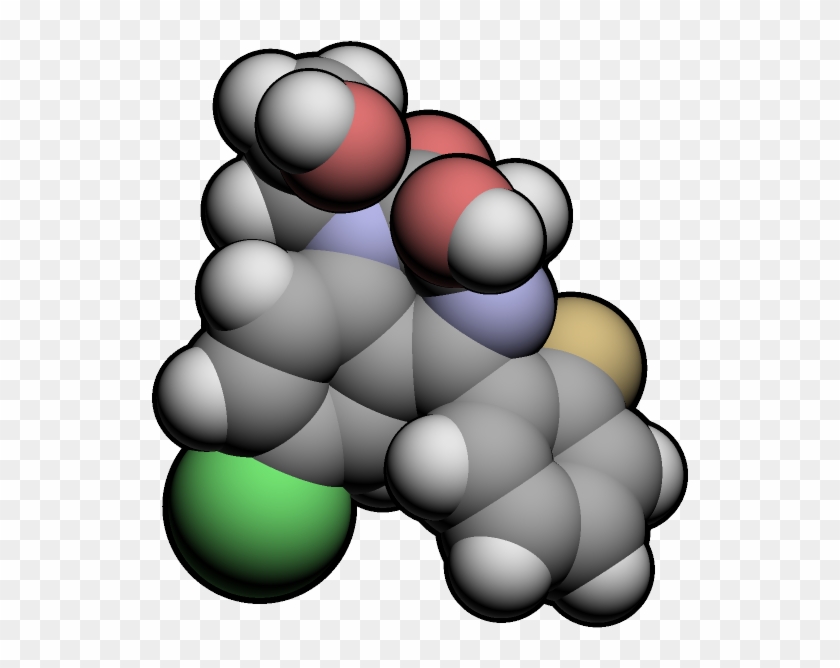 File - Doxefazepam3d Clipart