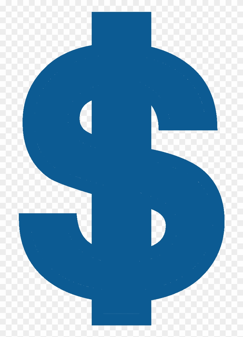 Dollar Sign Blue Taylor Holmes 2017 08 18t20 Clipart #186542
