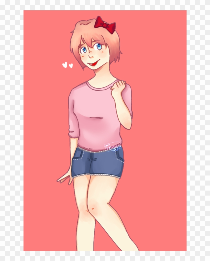 Ddlc - Sayori - Cartoon Clipart