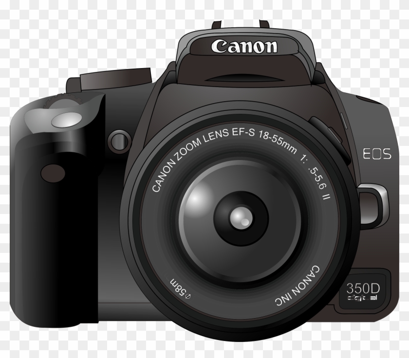 Digital Camera Clipart Cannon Camera - Camera Vector - Png Download