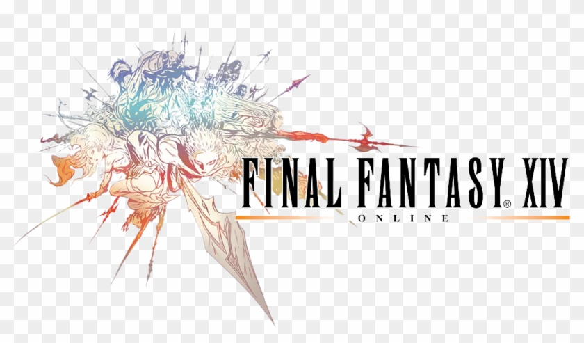 Final Fantasy Xiv Logo - Final Fantasy A Realm Reborn Logo Clipart #187194