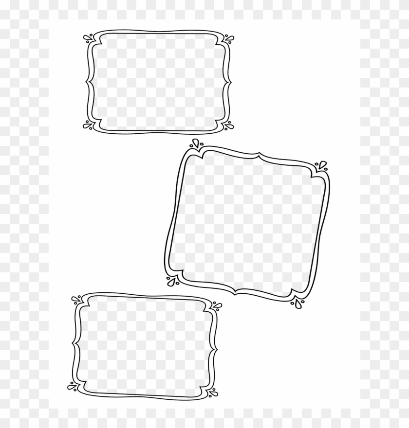 10 Free Png Doodle Frame Blog Boards - Illustration Clipart
