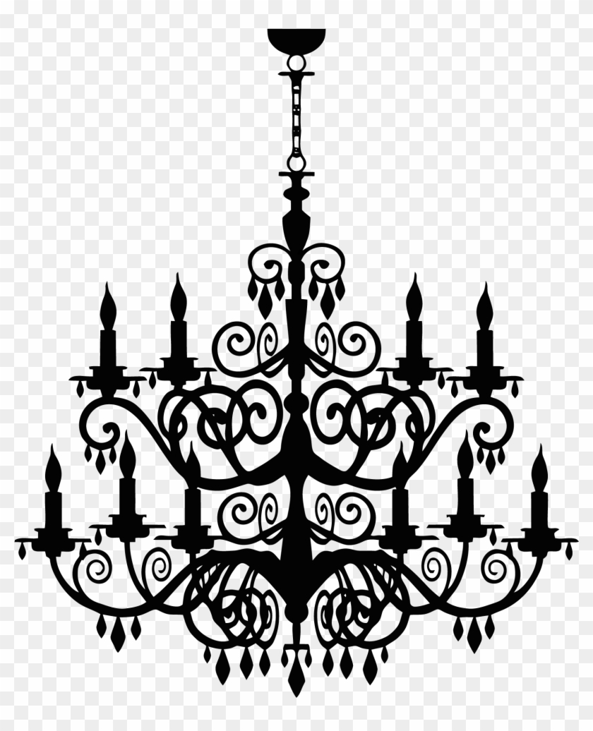 Picture Freeuse Stock Chandelier Clipart Baroque - Chandelier Vector Png Transparent Png #187242