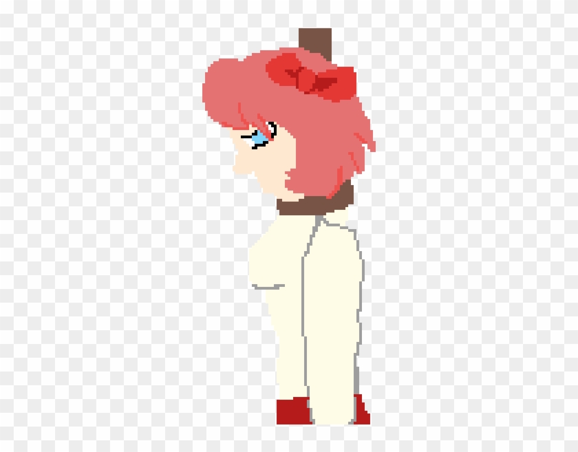 Sayori Ddlc - Cartoon Clipart #187384