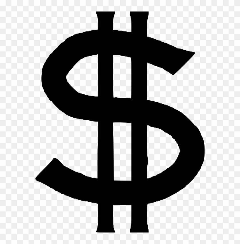 Money 5 Clip Library Download - Dollar Sign Royalty Free - Png Download