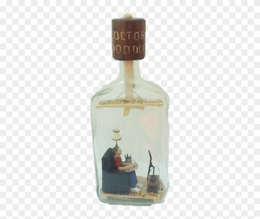 Doctor Doodle - Glass Bottle Clipart #187631