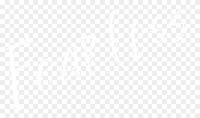 Fearless-doodle - Monochrome Clipart #187744