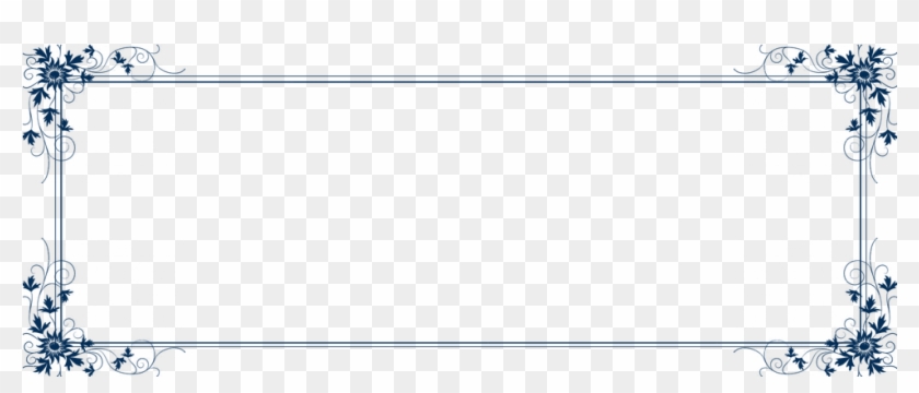 Free Golden Frame Border Png - Text Box Border Png Clipart