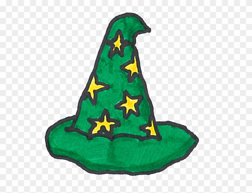 Sorcerers Hat - Christmas Tree Clipart