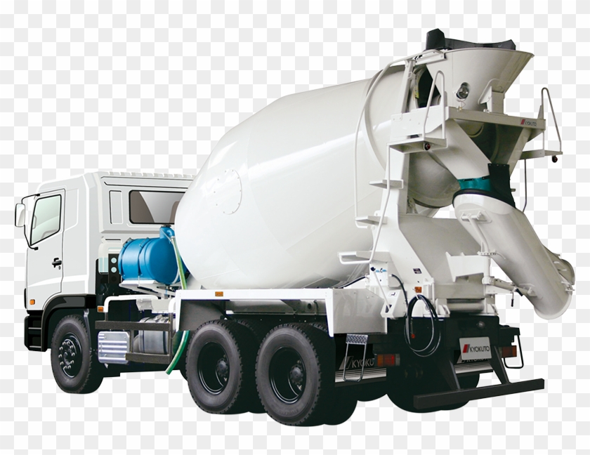 Truck Mixer Png - Concrete Pump Machine Png Clipart