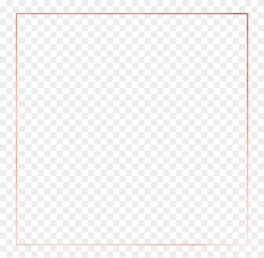 Rose Gold Frame 700w - Paper Product Clipart