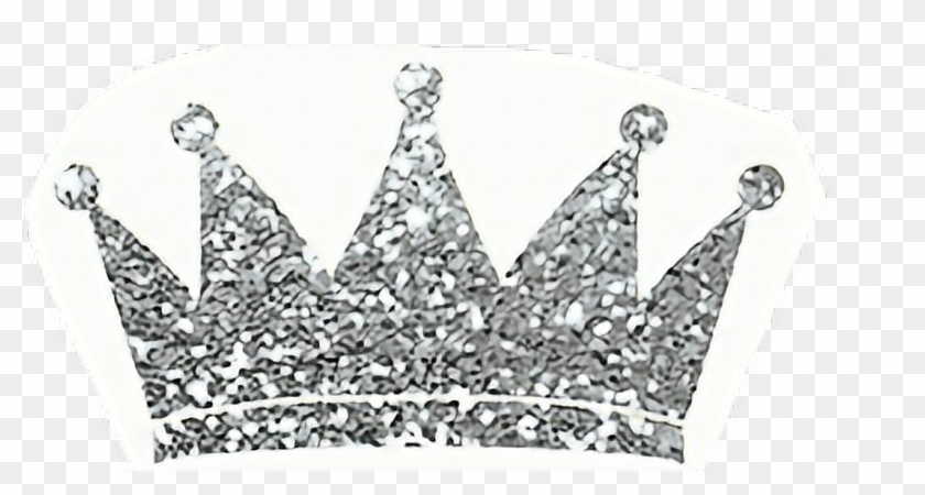 Princess Crown Glitter Silver Freetoedit Picture Free - Transparent Background Princess Png Crown Clipart
