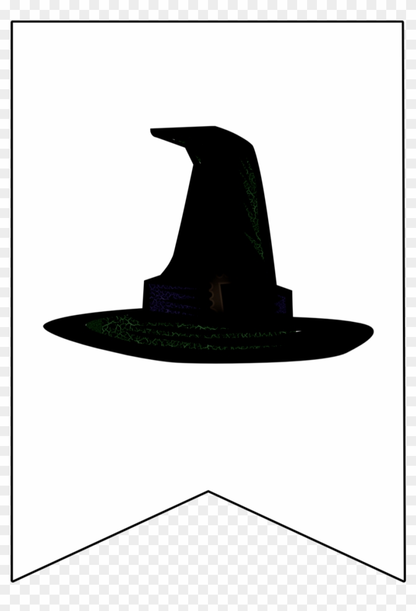 Sorting Hat Harry Potter Banner Flag - Cowboy Hat Clipart #188225