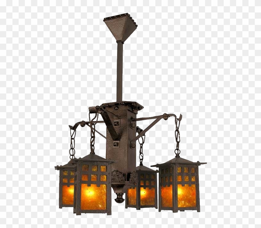 Craftsman Style Lighting Custom Design Arts And Crafts - Arts And Crafts Era Lighting Clipart #188359