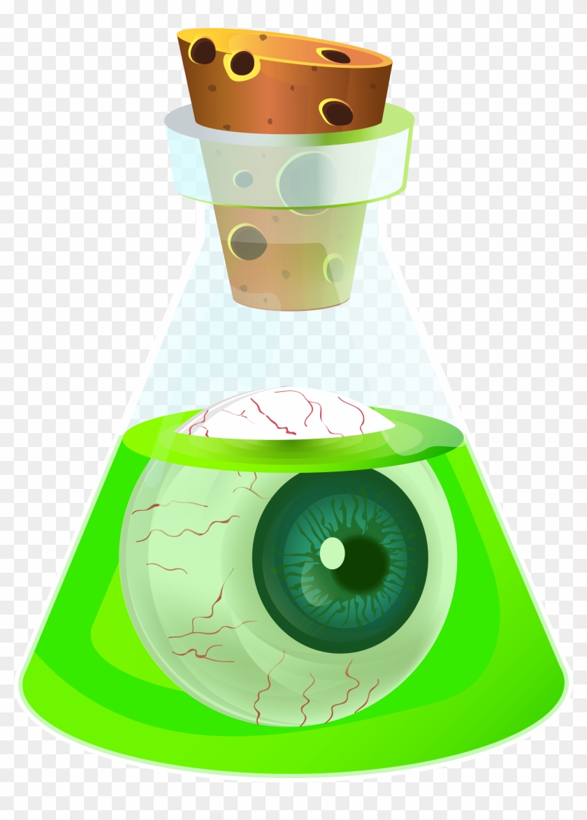 Halloween Poison Bottles Clipart - Png Download