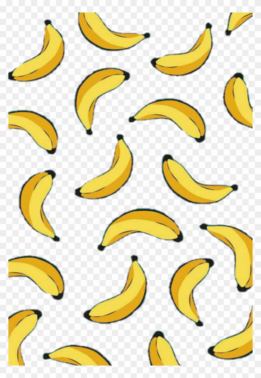 Image Black And White Stock Wallpaper Amarillo Platanos - Banana Png  Clipart (#188604) - PikPng