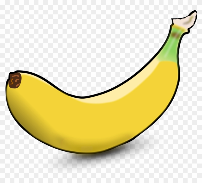 Clipart - Banana - Dibujo Platano Sin Fondo - Png Download