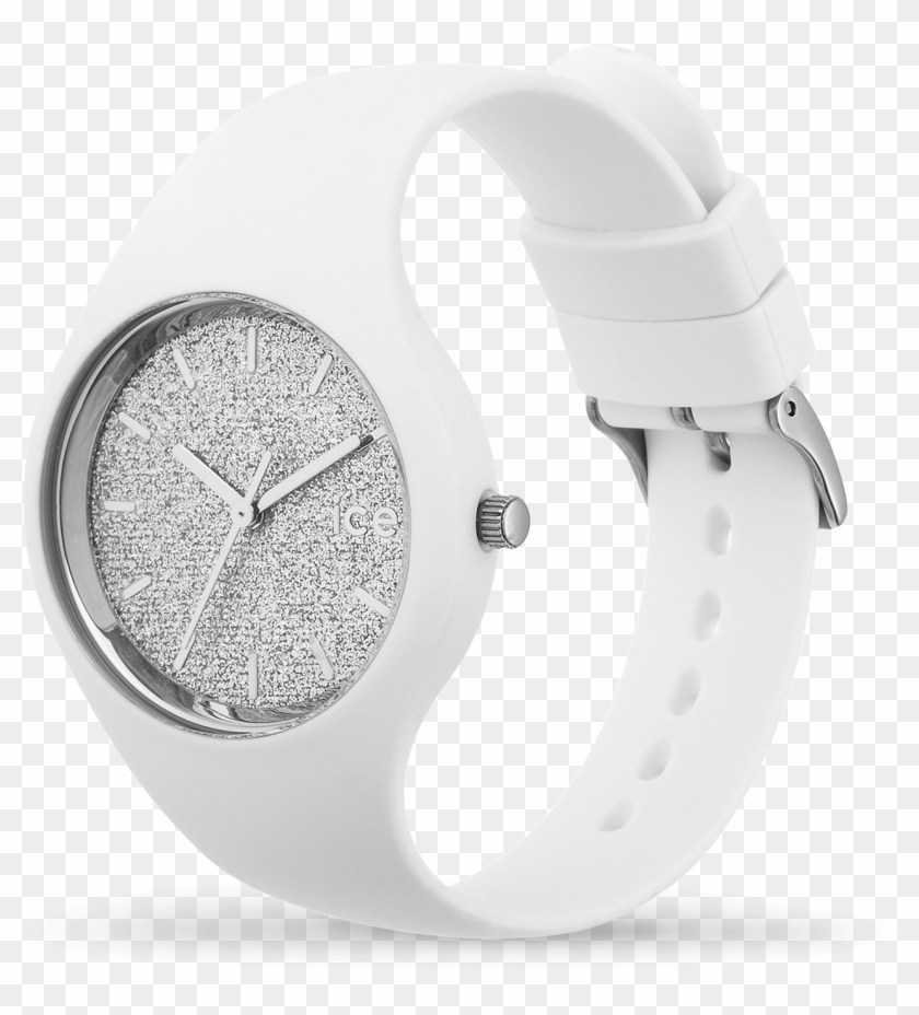 Ice Glitter - White Silver - Ice Watch Lo Clipart