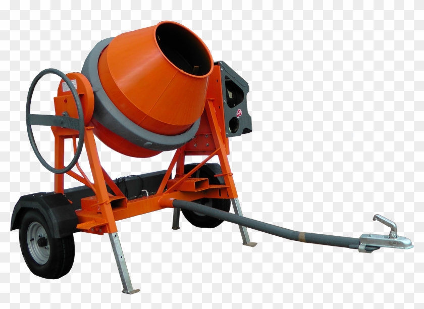 At350 Road Tow Mixer - Concrete Mixer Clipart