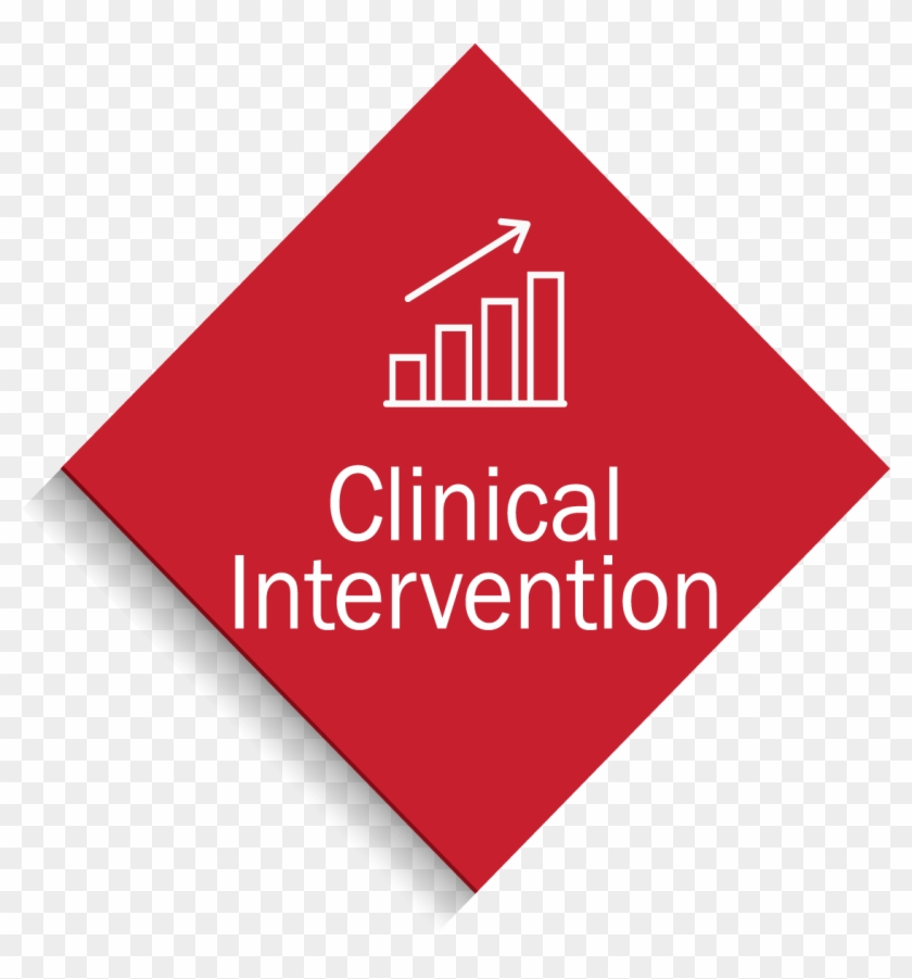 Red Square- Clinical Intervention - Sign Clipart