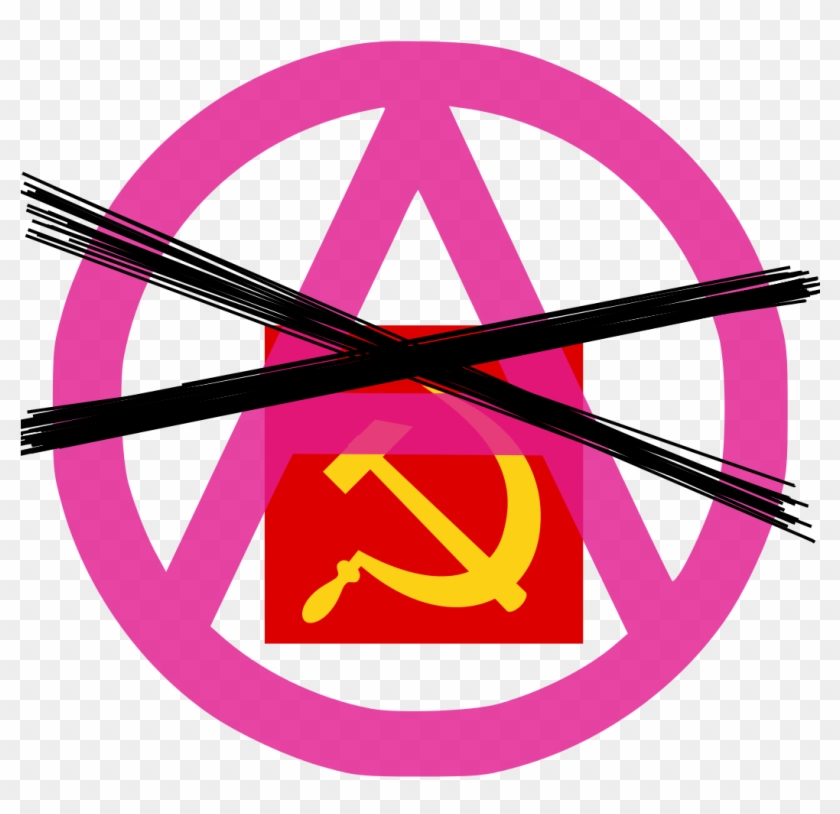 Anti Anarcho Communism - Emblem Clipart #189689