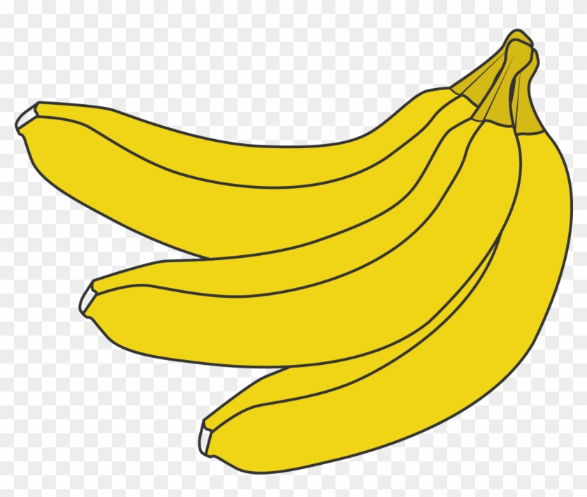 Of Bananas In - Saba Banana Clipart #189690