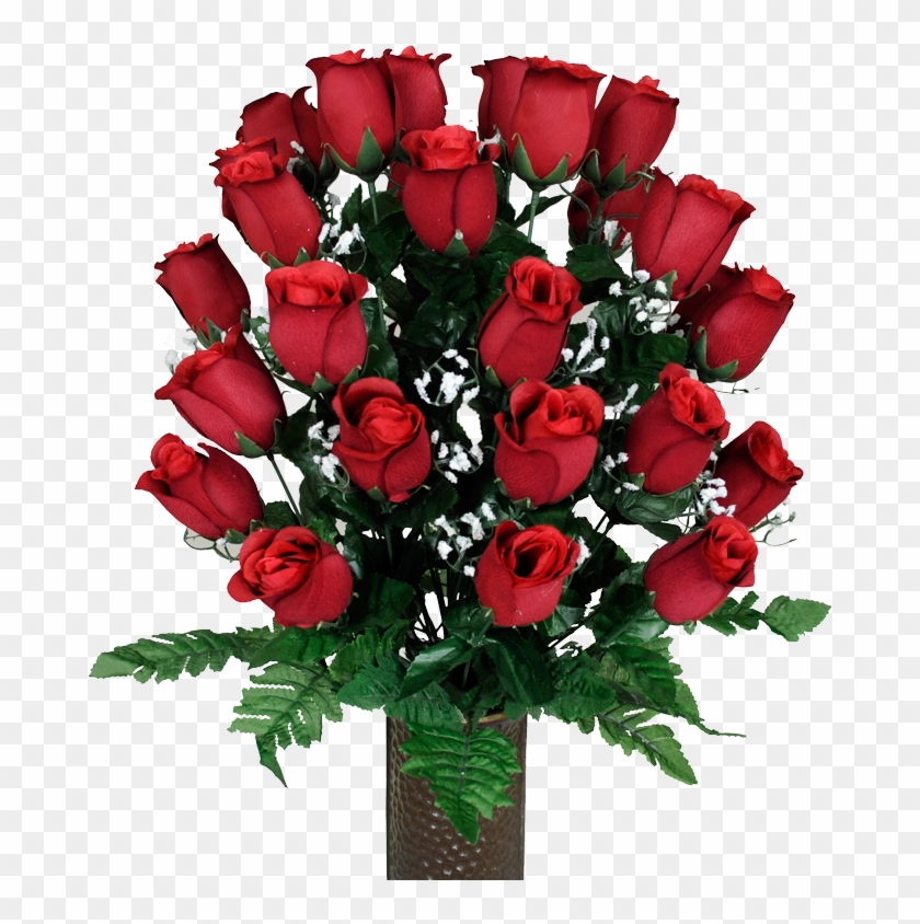 Md1075 - Red-roses - Cemetery Flowers Clipart #189782