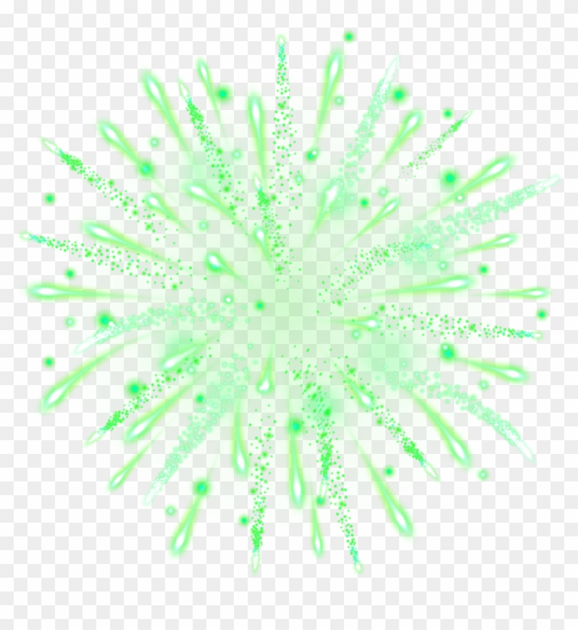 Free Png Green Firework Transparent Png - Firework Transparent Green Fireworks Clipart