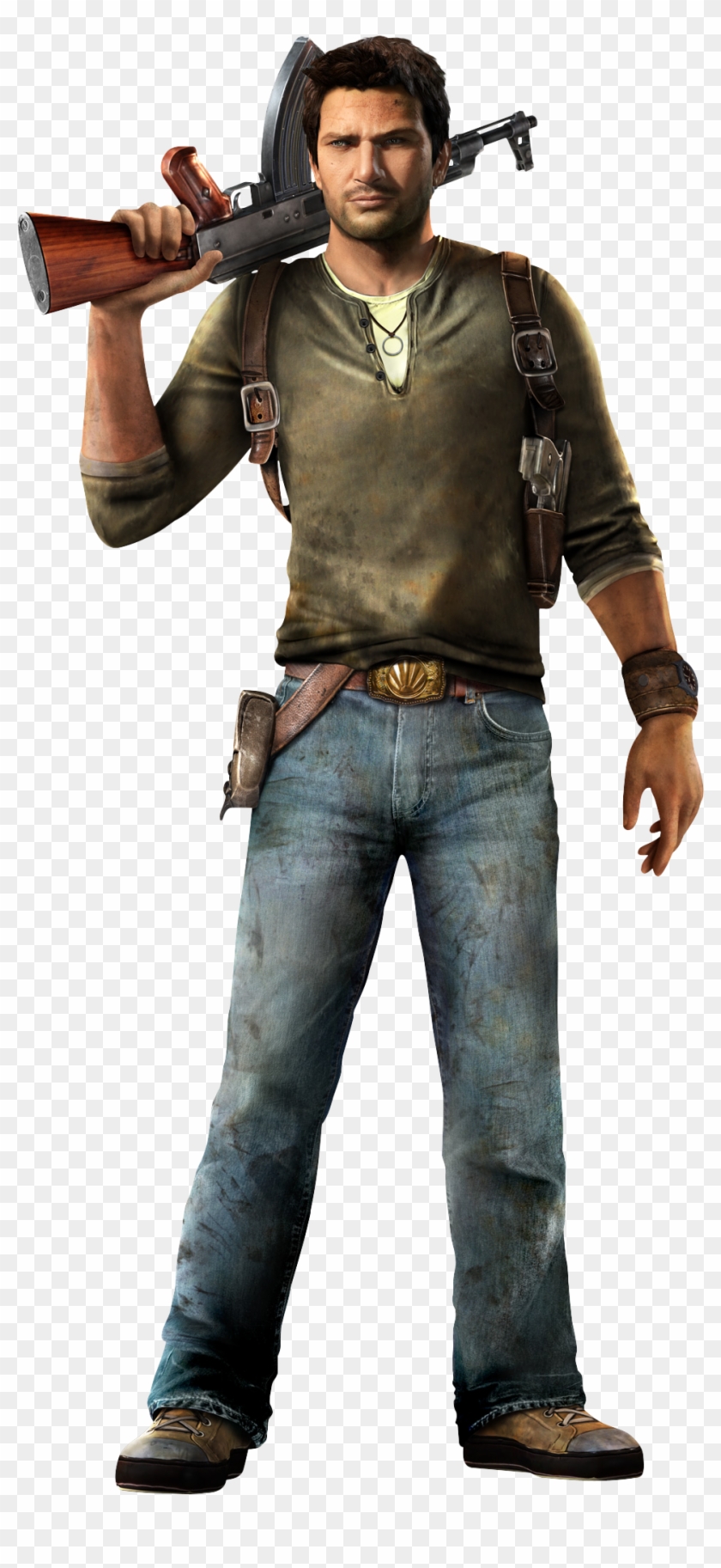 Nathan Drake Uncharted Png Picture - Playstation Allstars Battle Royale Nathan Drake Clipart
