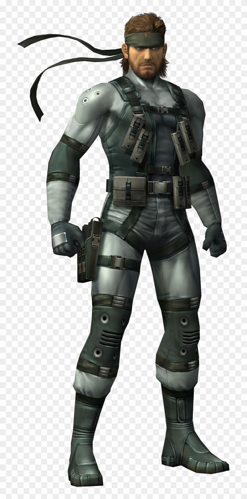 Solid Snake Png High-quality Image - Snake Metal Gear Png Clipart #189903
