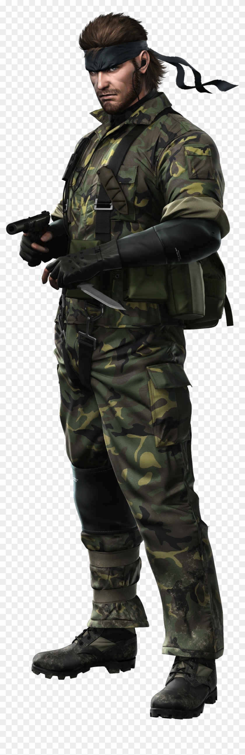 Konami Metal Gear Solid Snake Eater 3d , Png Download - Metal Gear Solid 3 Snake Clipart