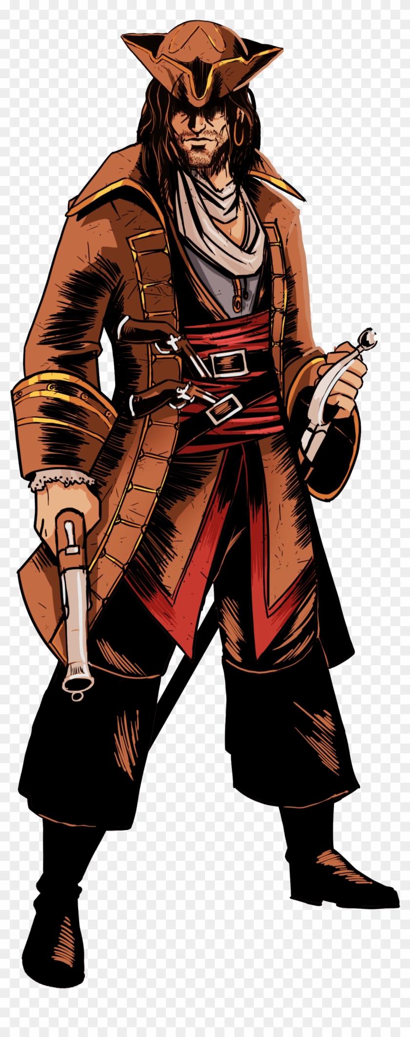 Assassin's Creed Pirate Png Clipart #1800493