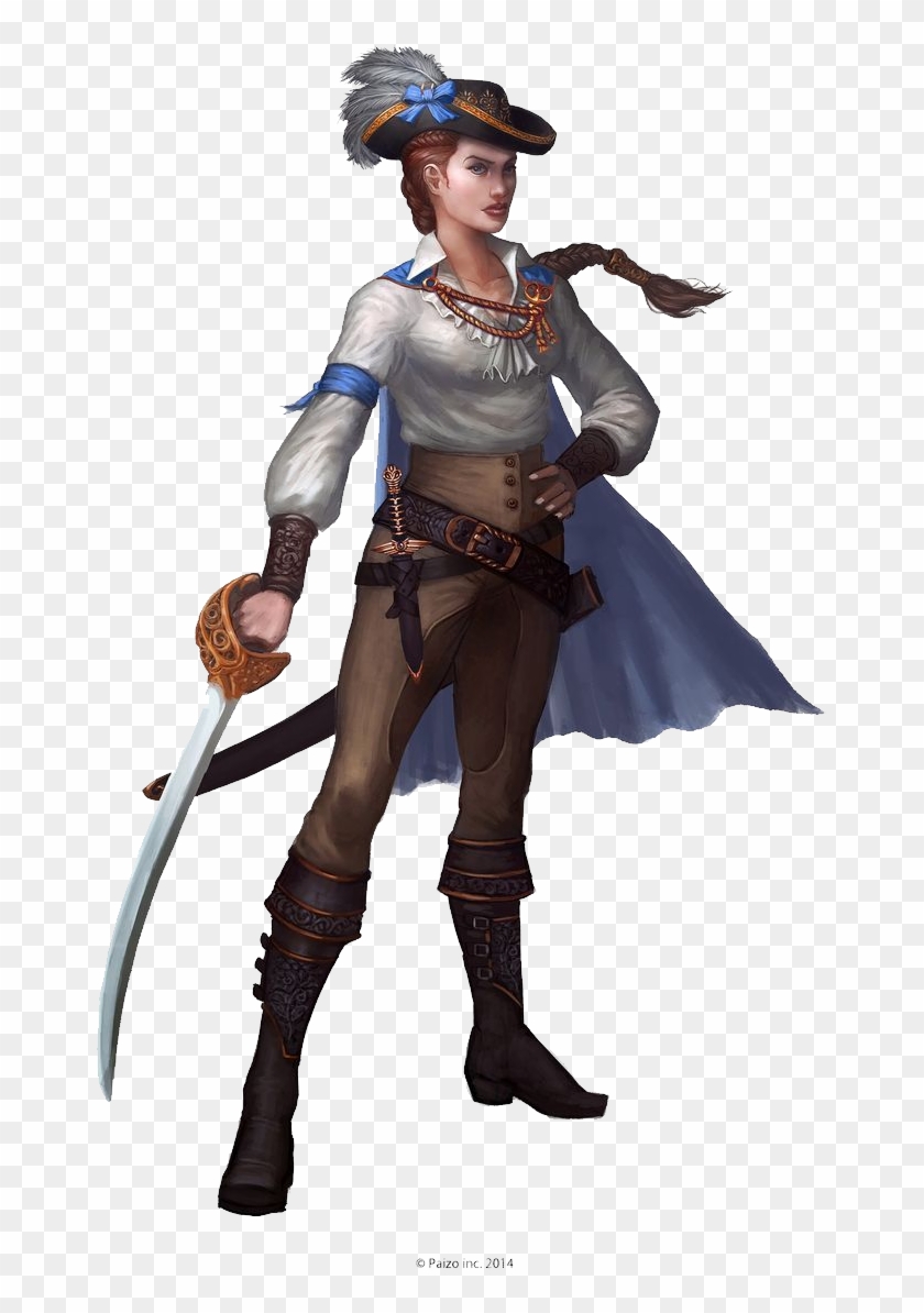 Pirate - Pathfinder Taldan Clipart