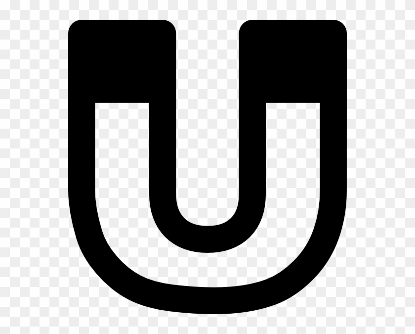 Magnet Icon Clip Art At Clker Com - Magnet Png Black And White Transparent Png #1801072