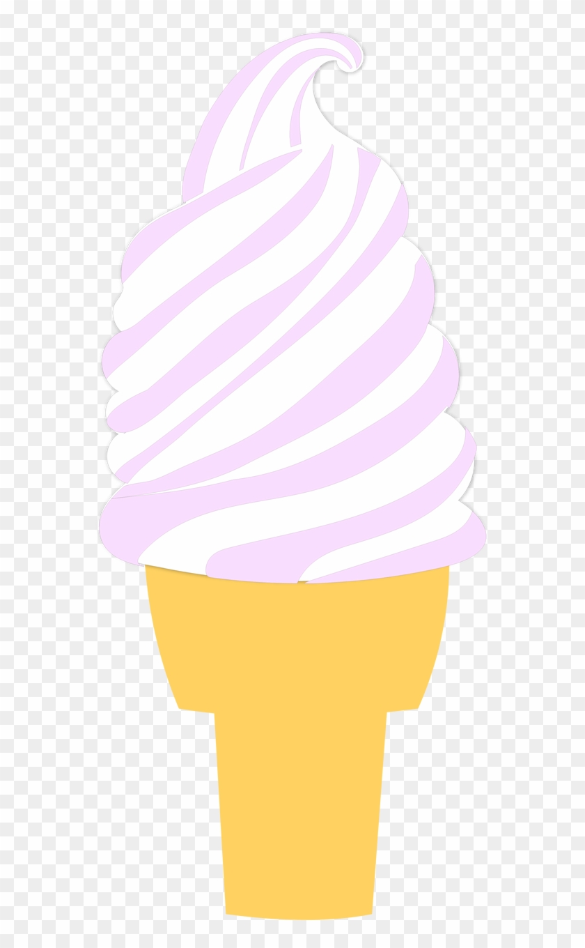 Larger Clipart Ice Cream Cone - Soft Serve Ice Creams - Png Download