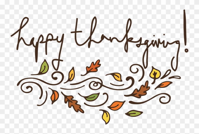 Happy Thanksgiving Awesome Friends Clipart #1801350