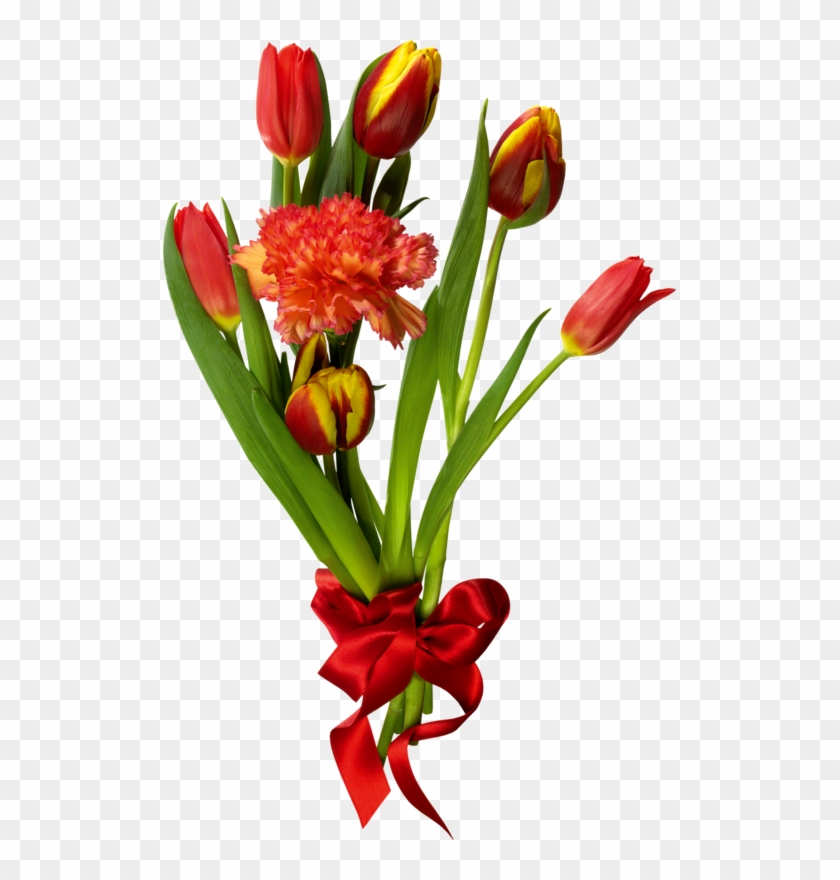 Clipart Images, Png Format, Tulips, Clip Art, Frames, - Букет На 9 Мая Transparent Png