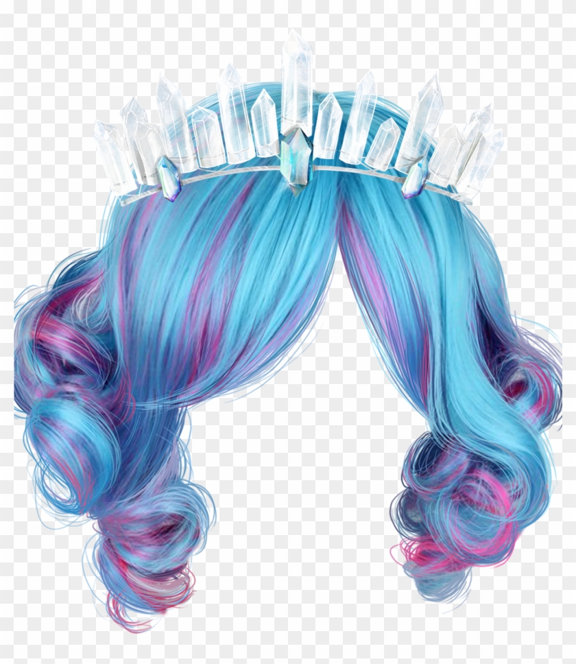 Transparent Background Blue Wig Png , Png Download Clipart
