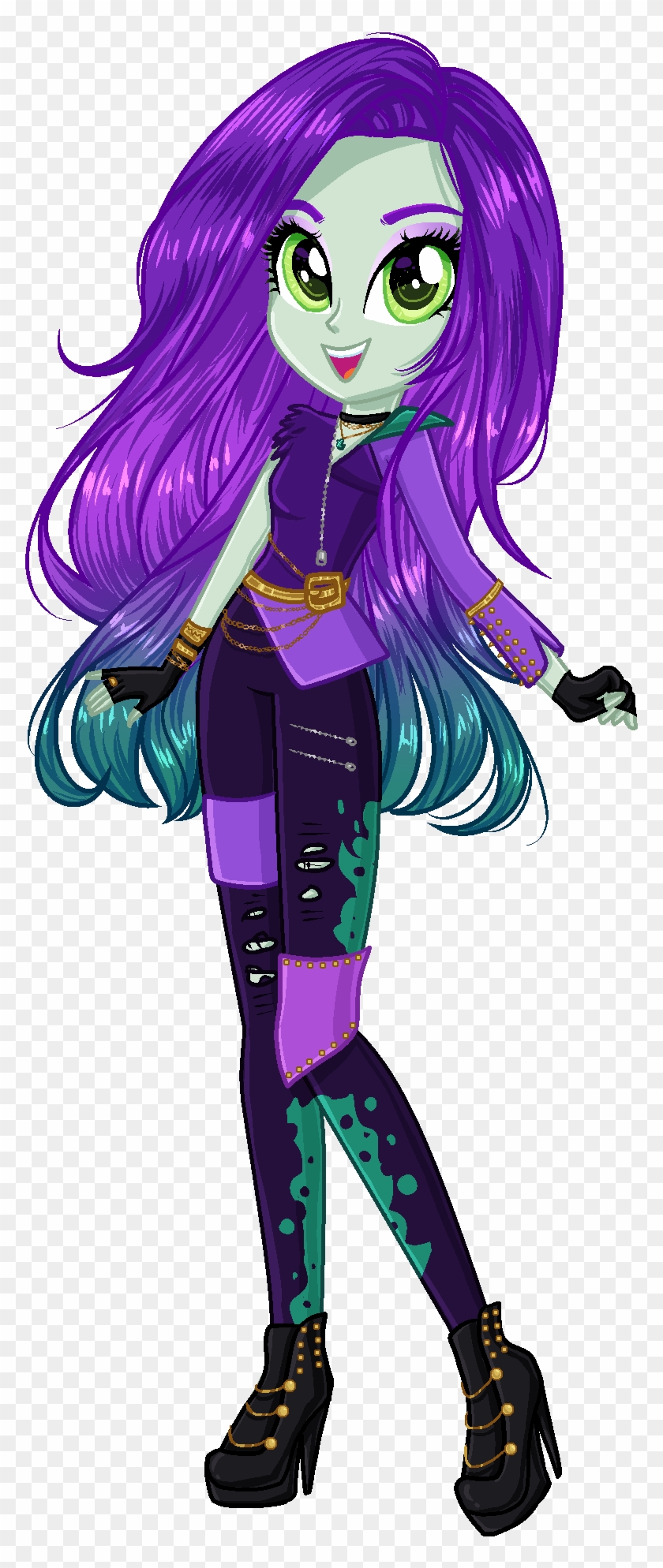 Gihhbloonde, Descendants, Equestria Girls, Equestria - Mlp Eg Gihhbloonde Clipart