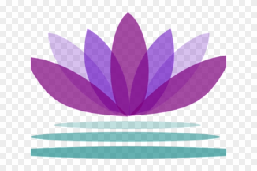 Lotus Clipart Lotus Flower - Purple Lotus Flower Symbol - Png Download